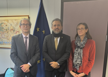 Em agenda na Bélgica, governador Elmano defende retomada da exportação de pescado brasileiro para a União Europeia