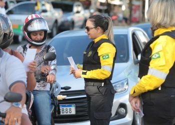 Detran e órgãos parceiros realizam ações educativas na abertura do Movimento Maio Amarelo 2025