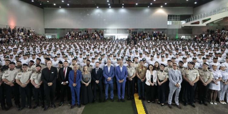 Governo do Ceará inicia formação de mais 1.477 novos policiais para reforçar a PMCE