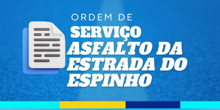 Prefeitura Municipal de Limoeiro do Norte anuncia ordem de serviço do asfalto da estrada do Sítio Espinho